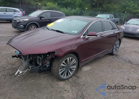 2018 Lincoln Mkz Reserve from USA, damaged, VIN 3LN6L5F98JR604834